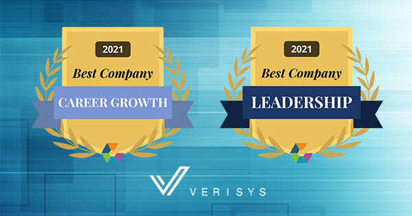 Award plaques for Best Career Growth and Leadership