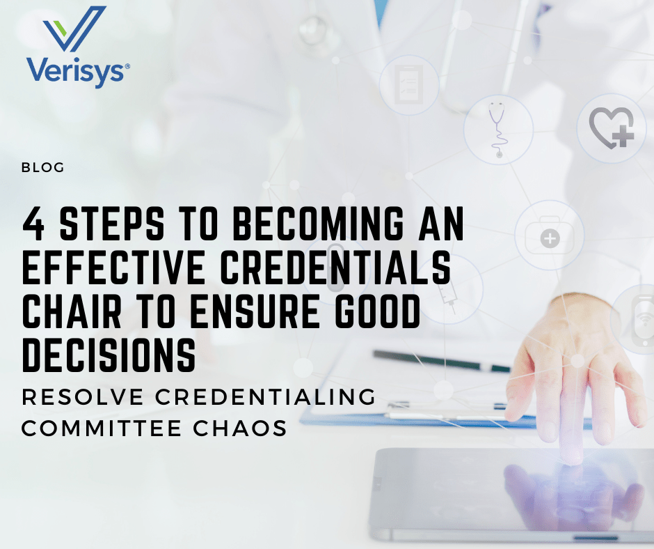 Credentialing to ensure good decisions